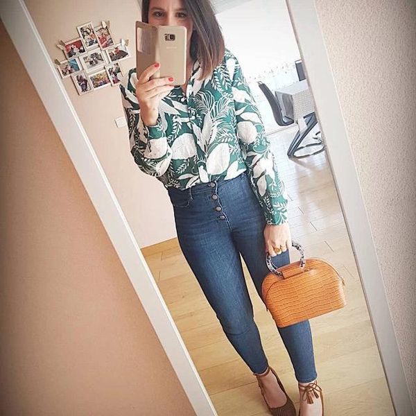 elfbop silk & cotton lapel printed shirt -ladies 2021 green/orange casual blouse women's blouses shirts, White
elfbop silk & cotton lapel printed shirt -ladies 2021 green/orange casual blouse women's blouses shirts, White