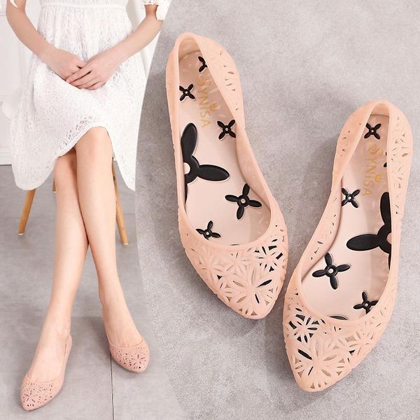 sandals 2021 summer breathable jelly women's shoes fashion hollow flat plastic beach, Black
sandals 2021 summer breathable jelly women's shoes fashion hollow flat plastic beach, Black