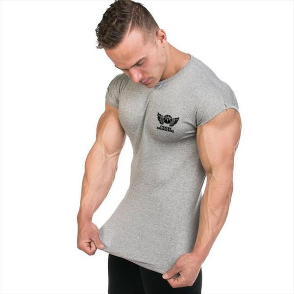 brand muscle bodybuilding fitness men t shirts cotton singlets short sleeve, White;black
brand muscle bodybuilding fitness men t shirts cotton singlets short sleeve, White;black