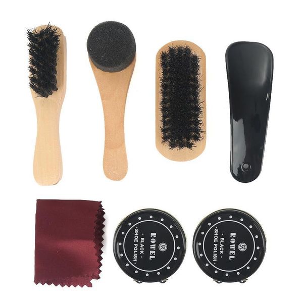 clothing & wardrobe storage 8 pcs/set leather shoe care kit brush upgrade soft and easy to clean polish convenient carry reusable
clothing & wardrobe storage 8 pcs/set leather shoe care kit brush upgrade soft and easy to clean polish convenient carry reusable