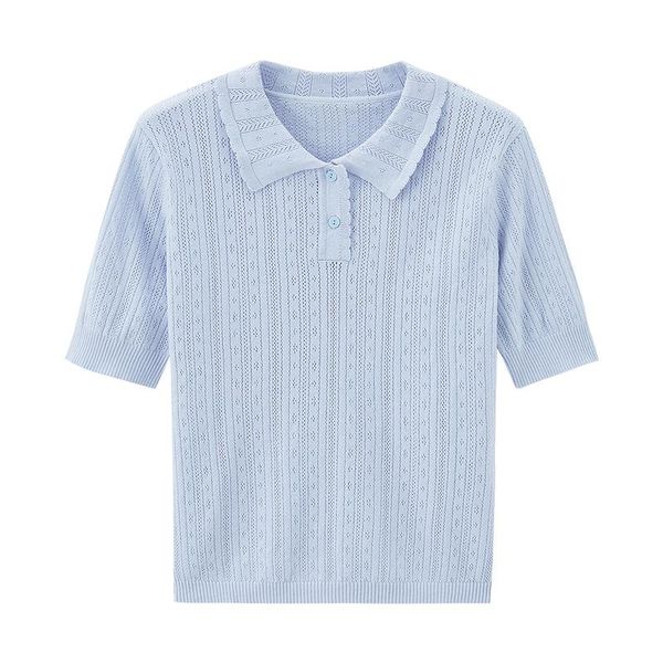 women's knits & tees inman women cardigan lace lapel hollow out solid color short sleeve elegant young fresh sweet style female knitted, White
women's knits & tees inman women cardigan lace lapel hollow out solid color short sleeve elegant young fresh sweet style female knitted, White