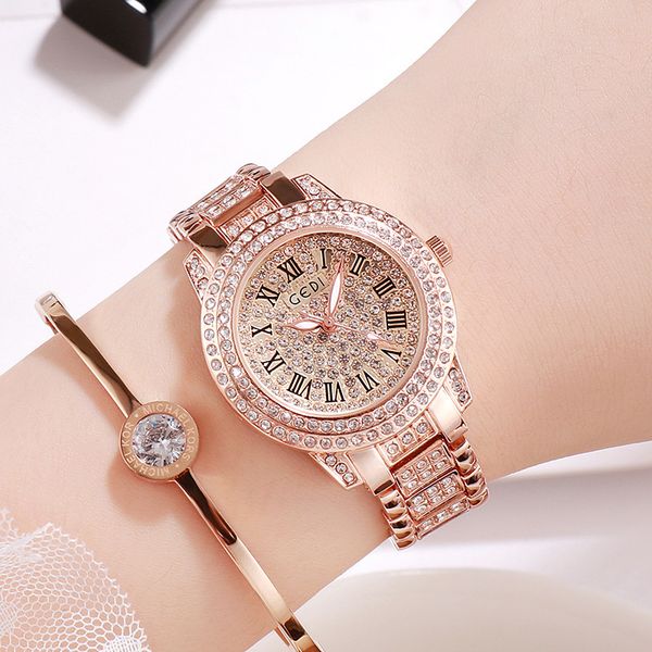 designer watch brand table luxury es full diamond waterproof steel band women's net red light luxury atmosphere sky star watch, Slivery;brown
designer watch brand table luxury es full diamond waterproof steel band women's net red light luxury atmosphere sky star watch, Slivery;brown