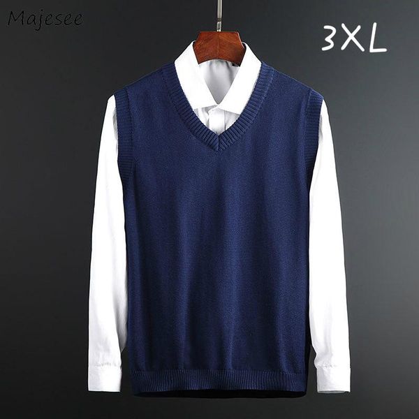 sweater vests men large size 3xl v-neck sleeveless knitted shaping clothing male winter underwear japanese style harajuku simple men's, Black;white
sweater vests men large size 3xl v-neck sleeveless knitted shaping clothing male winter underwear japanese style harajuku simple men's, Black;white