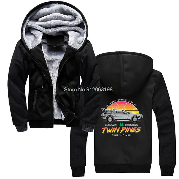 men's hoodies & sweatshirts pattern print back to the future hoodie men hooded sweatshirt winter thicken streetwear coat, Black
men's hoodies & sweatshirts pattern print back to the future hoodie men hooded sweatshirt winter thicken streetwear coat, Black