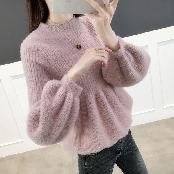 new women 2021 spring autumn fashion casual femme knitwear sweaters lantern sleeve o neck loose knitted pullover a7566o2o, White;black
new women 2021 spring autumn fashion casual femme knitwear sweaters lantern sleeve o neck loose knitted pullover a7566o2o, White;black