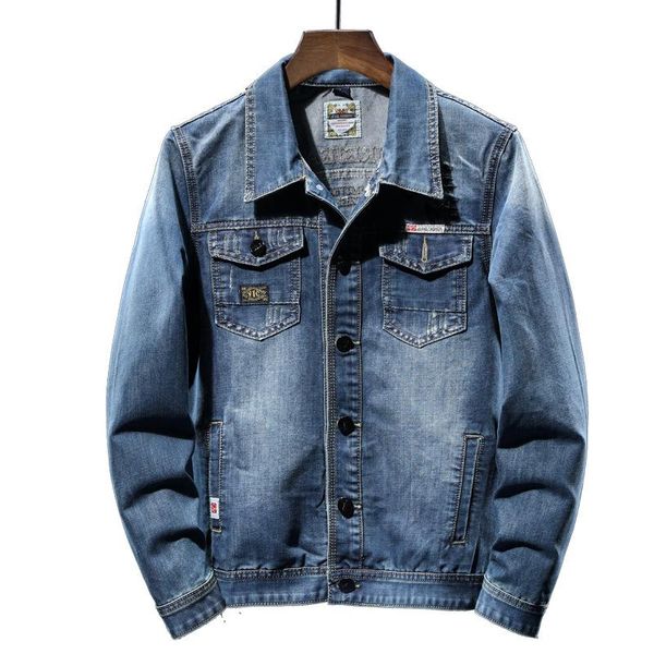 men's jackets 2021 denim jacket large size embroidered slim fashion retro washed men, Black;brown
men's jackets 2021 denim jacket large size embroidered slim fashion retro washed men, Black;brown