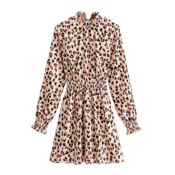 paris girl fashion women leopard print mini dress a line chic party elastic waist long sleeve retro es vestidos mujer 210524, Black;gray
paris girl fashion women leopard print mini dress a line chic party elastic waist long sleeve retro es vestidos mujer 210524, Black;gray