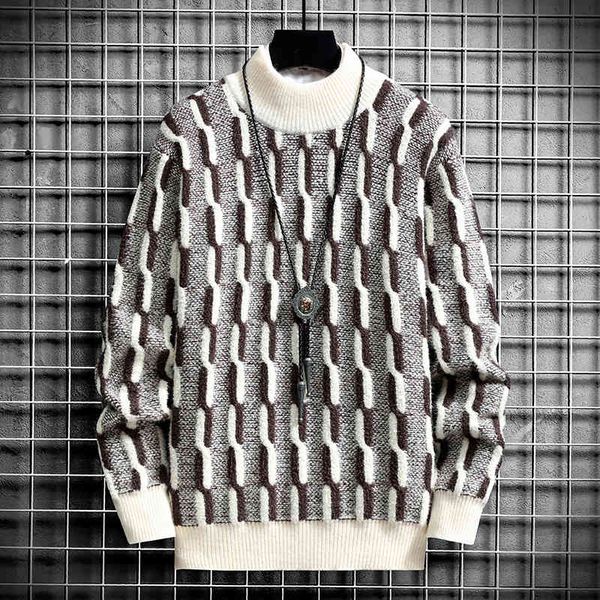 men's sweaters puzzle half turtleneck long sleeve male hip hop autumn harajuku couple of loose 4lzi, White;black
men's sweaters puzzle half turtleneck long sleeve male hip hop autumn harajuku couple of loose 4lzi, White;black