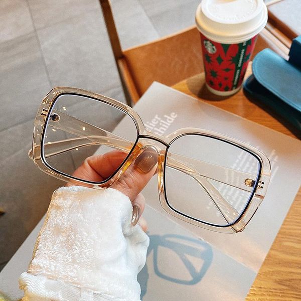 fashion square anti-blue glasses frame women brand vintage optical transparent eyeglasses men spectacles oculos feminino sunglasses frames, Black
fashion square anti-blue glasses frame women brand vintage optical transparent eyeglasses men spectacles oculos feminino sunglasses frames, Black