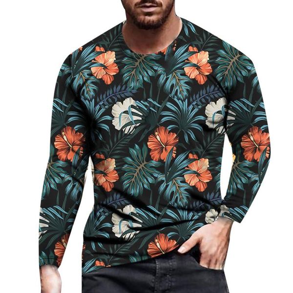 men's t-shirts 2021 summer flower pattern round neck t-shirt fashion 3d printing casual long sleeve harajuku tee shirt, White;black
men's t-shirts 2021 summer flower pattern round neck t-shirt fashion 3d printing casual long sleeve harajuku tee shirt, White;black