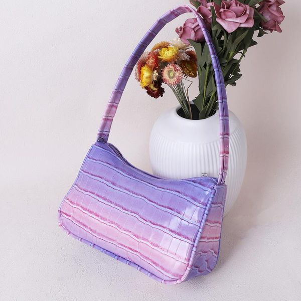 evening bags vintage pu stone pattern shoulder bag women fashion gradient color handbags female street pouch 22x13x7cm
evening bags vintage pu stone pattern shoulder bag women fashion gradient color handbags female street pouch 22x13x7cm
