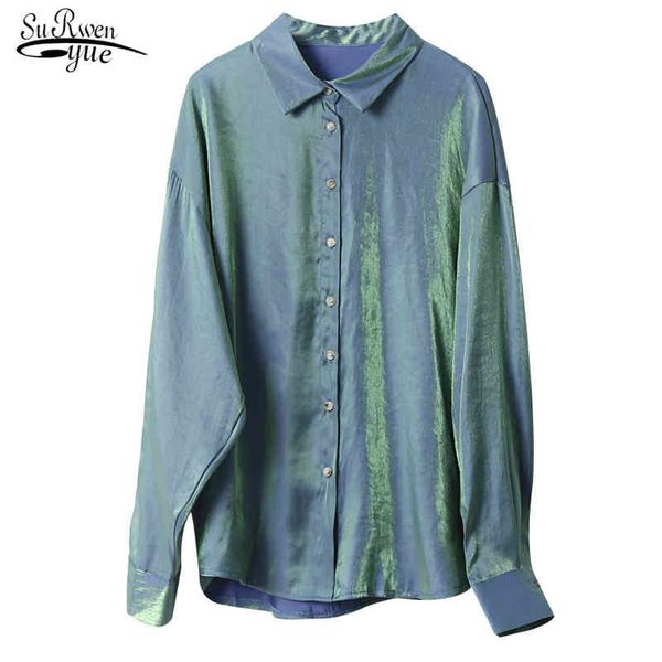 plus size long sleeve solid women blouse ol casual loose soft cardigan shirt chemisier femme 6855 50 210508, White
plus size long sleeve solid women blouse ol casual loose soft cardigan shirt chemisier femme 6855 50 210508, White