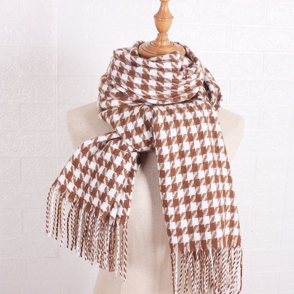warm tassel shawl bib imitation cashmere thousand bird lattice scarf winter female, Blue;gray
warm tassel shawl bib imitation cashmere thousand bird lattice scarf winter female, Blue;gray