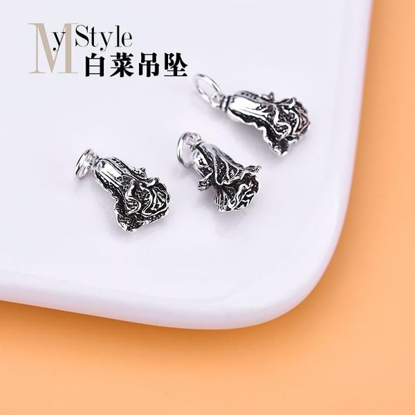 charms s925 sterling silver vintage cabbage pendant handmade woven jewelry diy accessories material bag, Bronze;silver
charms s925 sterling silver vintage cabbage pendant handmade woven jewelry diy accessories material bag, Bronze;silver