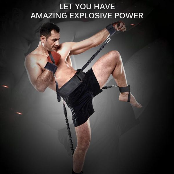 resistance bands fitness band bounce trainer elastic rope arm leg strength boxing basketball team jump force strap training equipments
resistance bands fitness band bounce trainer elastic rope arm leg strength boxing basketball team jump force strap training equipments