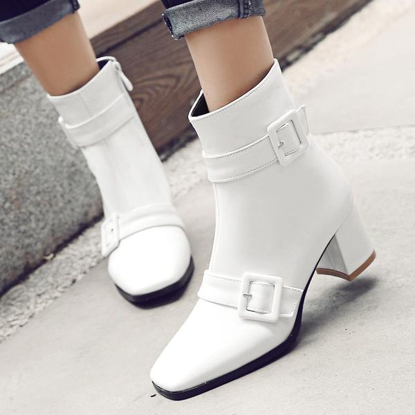 boots women fahsion square toe ankle thick high heels side zipper autumn winter shoes woman 2021 plus size 43 black white
boots women fahsion square toe ankle thick high heels side zipper autumn winter shoes woman 2021 plus size 43 black white