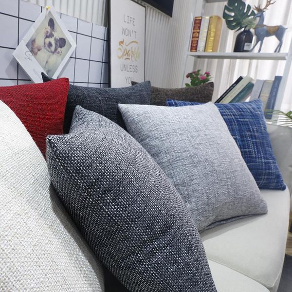 cushion/decorative pillow solid thicken linen cushion cover 45*45cm throw pillowcase office home decorative sofa waist case chair back cove
cushion/decorative pillow solid thicken linen cushion cover 45*45cm throw pillowcase office home decorative sofa waist case chair back cove
