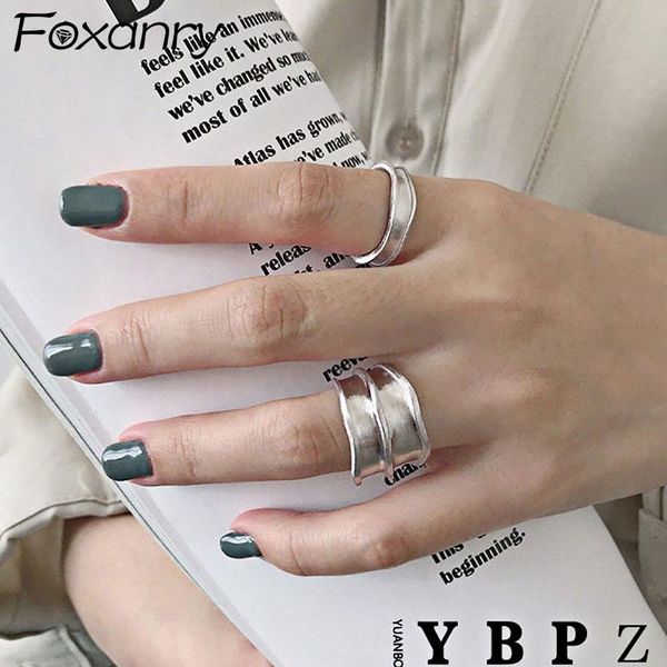 foxanry 925 sterling silver engagement rings for women fashion simple brushed width geometric vintage punk party jewelry gifts cluster, Golden;silver
foxanry 925 sterling silver engagement rings for women fashion simple brushed width geometric vintage punk party jewelry gifts cluster, Golden;silver