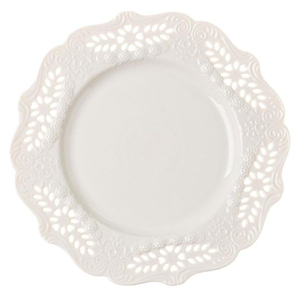 dishes & plates 1pc european decorative plate round steak household salad (white)
dishes & plates 1pc european decorative plate round steak household salad (white)