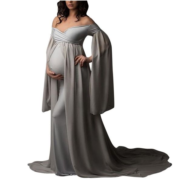 maternity dresses shoulderless pography props long dress for pregnant women pregnancy elegence maxi gown po shoot, White
maternity dresses shoulderless pography props long dress for pregnant women pregnancy elegence maxi gown po shoot, White