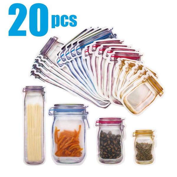 storage bags easy reusable mason jar bottles nuts candy cookies bag seal fresh zipper sealed kitchen organizer
storage bags easy reusable mason jar bottles nuts candy cookies bag seal fresh zipper sealed kitchen organizer