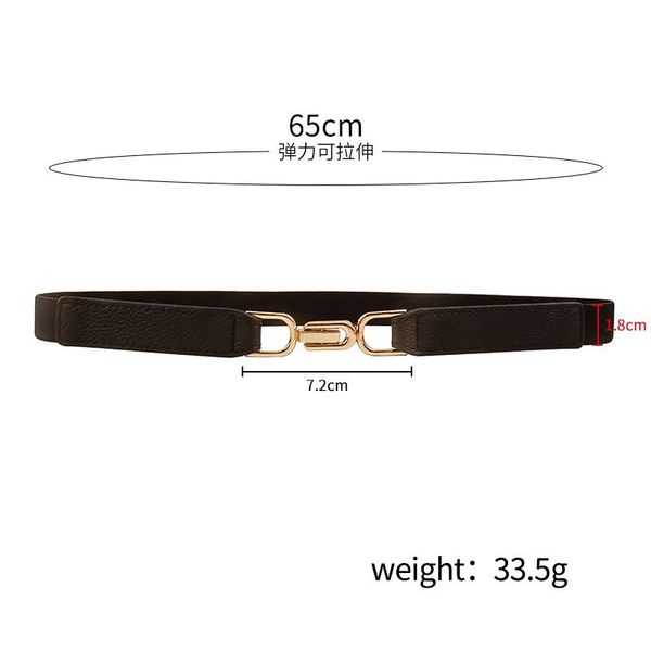 new product belts elastic belt accessories women's joker girdle fashionable black minimalist suit corset, Black;brown
new product belts elastic belt accessories women's joker girdle fashionable black minimalist suit corset, Black;brown