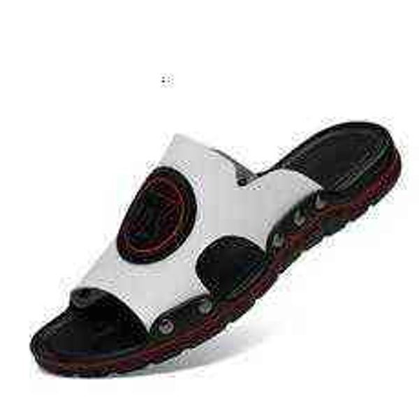 tangzuo 8978 slippers, , 38-47, white beige, Black
