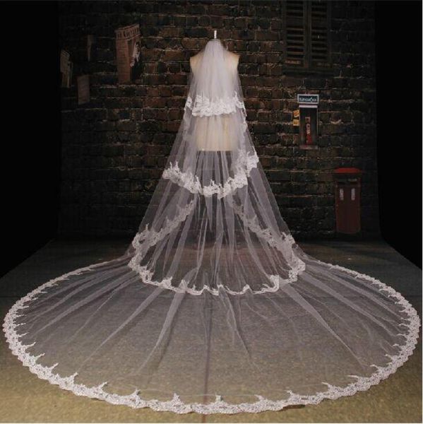 bridal veils royal 2021 4 circles applique elegant design wedding cathedral customized length blusher accessories, Black
bridal veils royal 2021 4 circles applique elegant design wedding cathedral customized length blusher accessories, Black