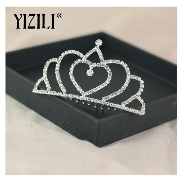 hair clips & barrettes yizili princess crystal bridal crown tiaras diadem for women kid girls love bride wedding accessories c053, Golden;silver
hair clips & barrettes yizili princess crystal bridal crown tiaras diadem for women kid girls love bride wedding accessories c053, Golden;silver