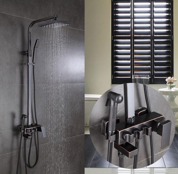 shower faucet brass black bathtub square tube rain with slide bar wall bath and mixer sets bathroom
shower faucet brass black bathtub square tube rain with slide bar wall bath and mixer sets bathroom