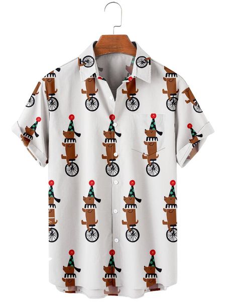 men's casual shirts 2021 short sleeve lapel shirt large size circus 9 3d printing, White;black
men's casual shirts 2021 short sleeve lapel shirt large size circus 9 3d printing, White;black