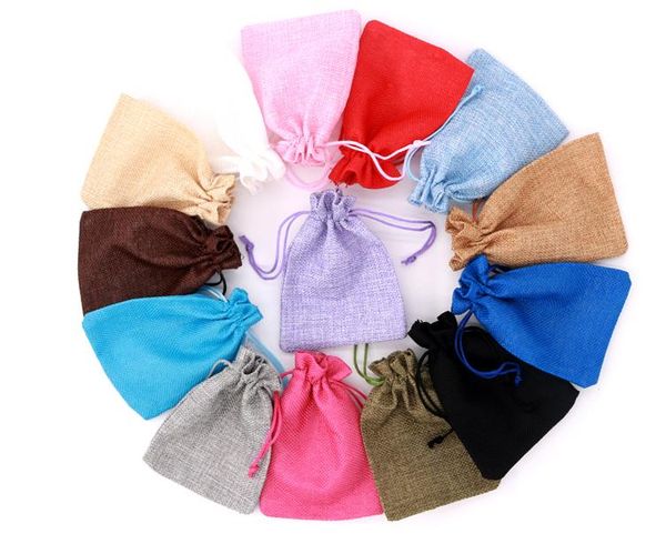 gift wrap 1 piece (7x9cm) linen jute drawstring bags jewelry packaging bag wedding party decoration favors drawable & pouche
gift wrap 1 piece (7x9cm) linen jute drawstring bags jewelry packaging bag wedding party decoration favors drawable & pouche
