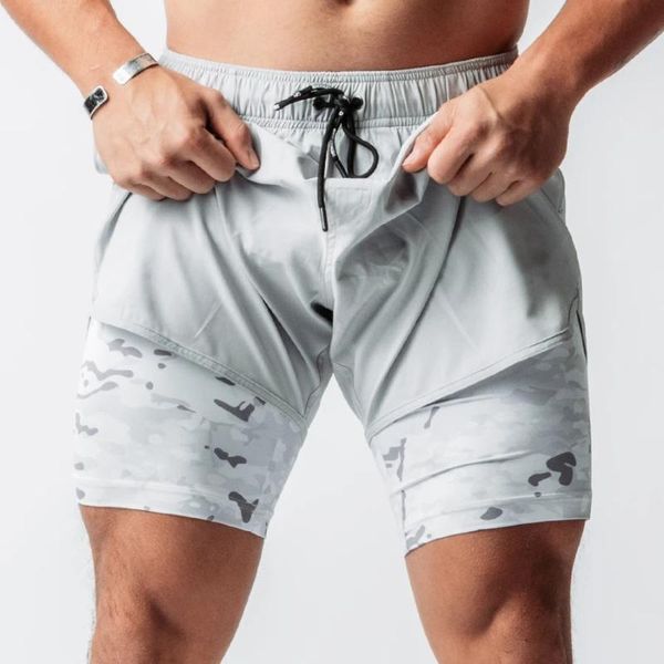 men's shorts muscle running quick drying sports leisure outdoor loose zipper pocket double-layer fitness pants, White;black
men's shorts muscle running quick drying sports leisure outdoor loose zipper pocket double-layer fitness pants, White;black