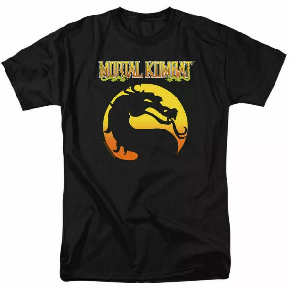 mortal kombat logo t shirt licensed comic book video game tee black, White;black
mortal kombat logo t shirt licensed comic book video game tee black, White;black