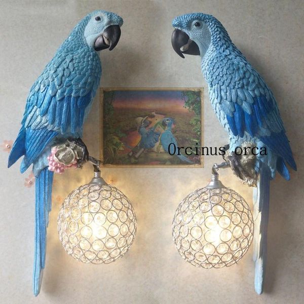 wall lamp mediterranean cute birds living room children's aisle balcony, handmade creative crystal
wall lamp mediterranean cute birds living room children's aisle balcony, handmade creative crystal