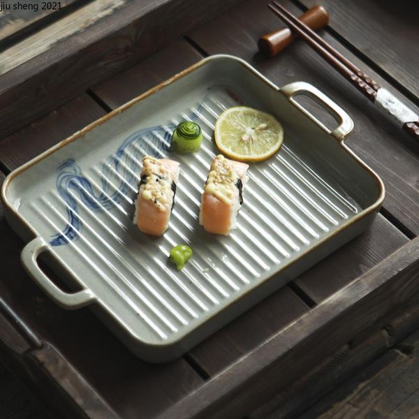 dishes & plates rectangular ceramic binaural baking pan home retro dinner plate el restaurant main dish fruit dessert kitchen supplies
dishes & plates rectangular ceramic binaural baking pan home retro dinner plate el restaurant main dish fruit dessert kitchen supplies