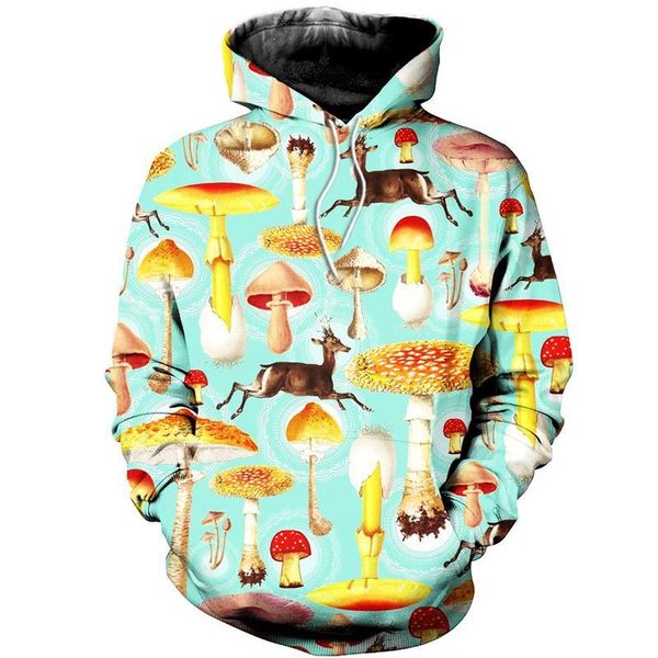 men's hoodies & sweatshirts beautiful mushroom deer 3d print hoodie man women zipper pullover sweatshirt casual jacket style-h-033, Black
men's hoodies & sweatshirts beautiful mushroom deer 3d print hoodie man women zipper pullover sweatshirt casual jacket style-h-033, Black