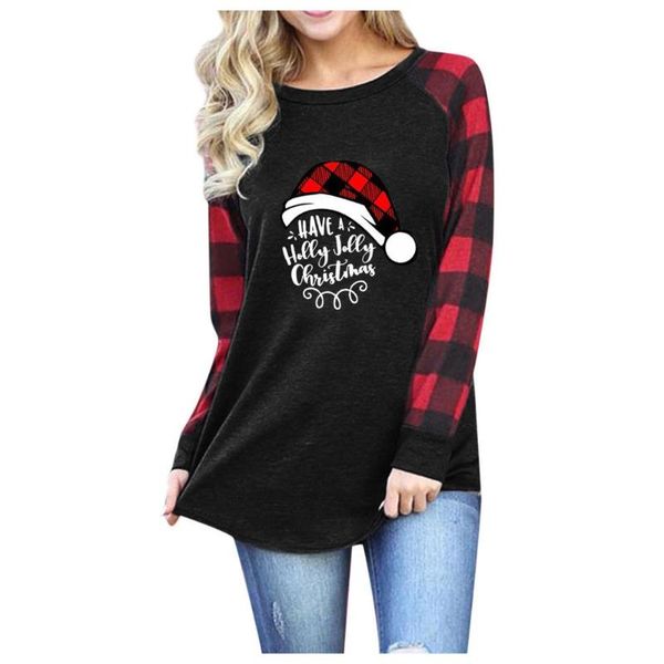 women's t-shirt 2021 christmas t shirt round neck sweatshirt long sleeve coat fasion slim large size lattice printing pullover, White
women's t-shirt 2021 christmas t shirt round neck sweatshirt long sleeve coat fasion slim large size lattice printing pullover, White