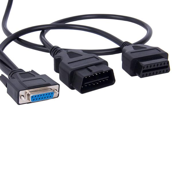 universal tools for auto obd2 connector cable 15 to 16pin obdii y adapter extension diagnostic tool
universal tools for auto obd2 connector cable 15 to 16pin obdii y adapter extension diagnostic tool