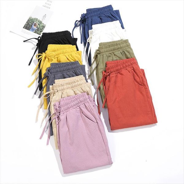plus size cotton linen women pant summer ankle length pencil drawstring waist harem wide leg trousers for female, Black;white
plus size cotton linen women pant summer ankle length pencil drawstring waist harem wide leg trousers for female, Black;white