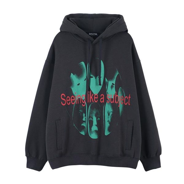 men's hoodies & sweatshirts 2021 winter alien letter print retro green fleece hoodie men hip hop pullover oversize casual women hooded, Black
men's hoodies & sweatshirts 2021 winter alien letter print retro green fleece hoodie men hip hop pullover oversize casual women hooded, Black