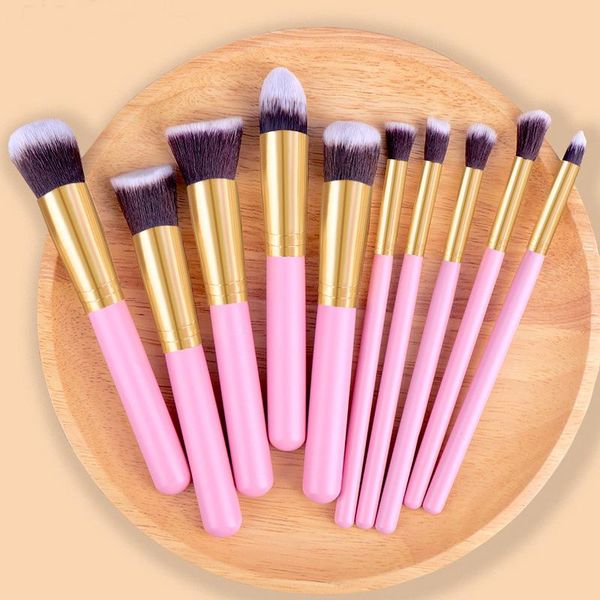 makeup brushes 10pcs multiple size brush set soft beauty tool eyeshadow loose powder high-gloss foundation
makeup brushes 10pcs multiple size brush set soft beauty tool eyeshadow loose powder high-gloss foundation