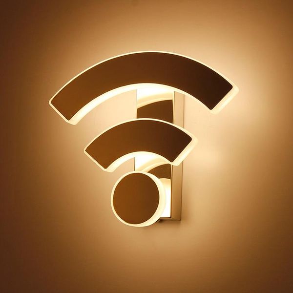 wall lamp modern wifi shape living room led stainless steel white bedroom bedside corridor light bathroom lighting
wall lamp modern wifi shape living room led stainless steel white bedroom bedside corridor light bathroom lighting