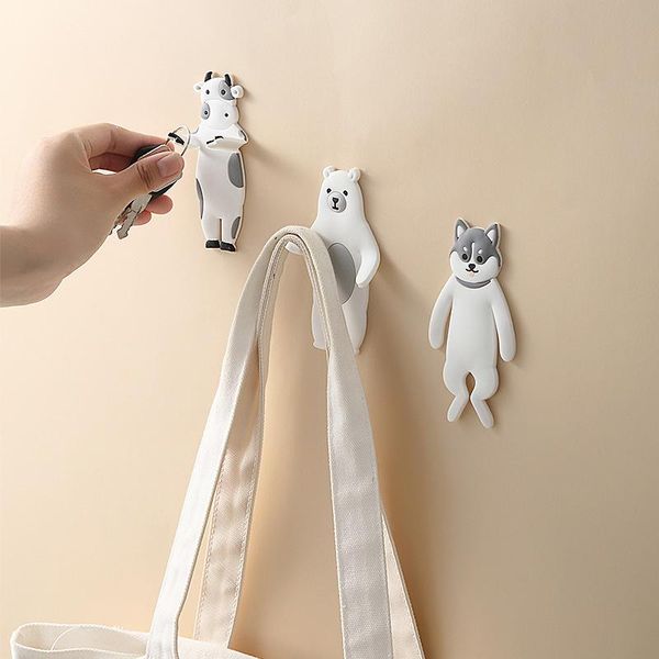 hooks & rails decorative key holder cute cartoon dog wall mounted adhesive hat rack coat hanger sundries organizer accessories
hooks & rails decorative key holder cute cartoon dog wall mounted adhesive hat rack coat hanger sundries organizer accessories