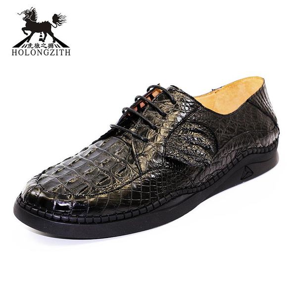 crocodile leather men's shoes handmade high-end casual fashion board factory wholesale dress, Black
crocodile leather men's shoes handmade high-end casual fashion board factory wholesale dress, Black