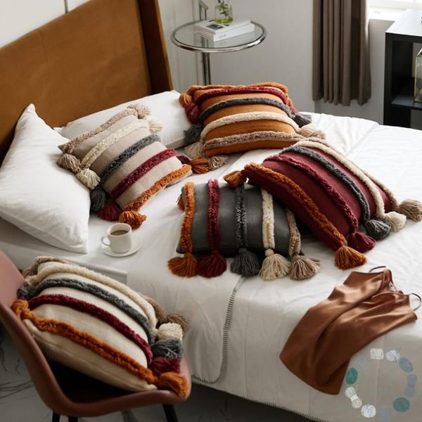 cushion/decorative pillow biege orange tassels cushion cover tufted knitted nordic style home decorative sofa bed room pillows 45*45cm
cushion/decorative pillow biege orange tassels cushion cover tufted knitted nordic style home decorative sofa bed room pillows 45*45cm