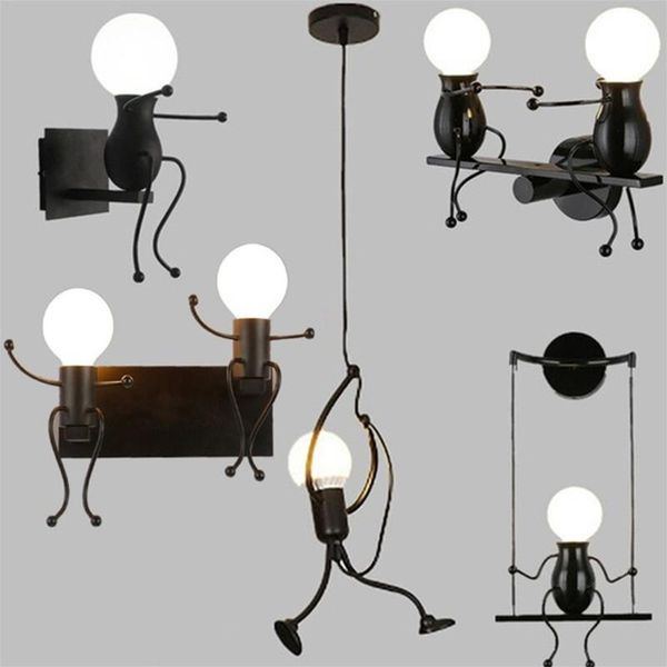 wall lamps matchstick man cartoon light children's room kitchen dining bed foyer study balcony aisle lamp
wall lamps matchstick man cartoon light children's room kitchen dining bed foyer study balcony aisle lamp