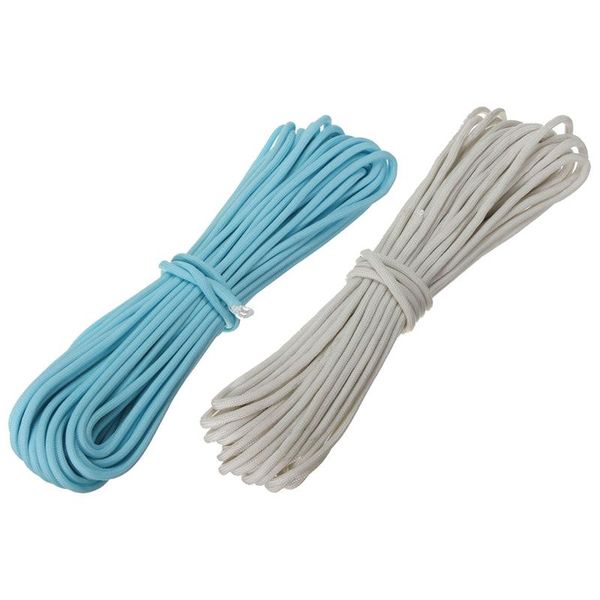 outdoor gadgets 2 pcs 550lb paracord parachute cord nylon luminous glow in the dark 9 core strand, blue & white
outdoor gadgets 2 pcs 550lb paracord parachute cord nylon luminous glow in the dark 9 core strand, blue & white