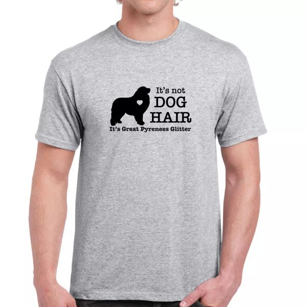 Its Not Dog Hair Its Great Pyrenees Heart Glitter Funny Cotton Gray T-Shirt, White;black
Its Not Dog Hair Its Great Pyrenees Heart Glitter Funny Cotton Gray T-Shirt, White;black