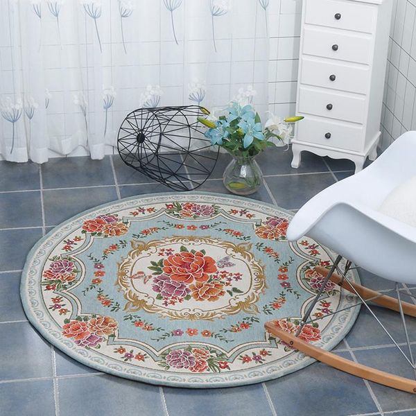 european circular carpet cushion computer chair living room hanging basket tea table revolving mat carpets
european circular carpet cushion computer chair living room hanging basket tea table revolving mat carpets